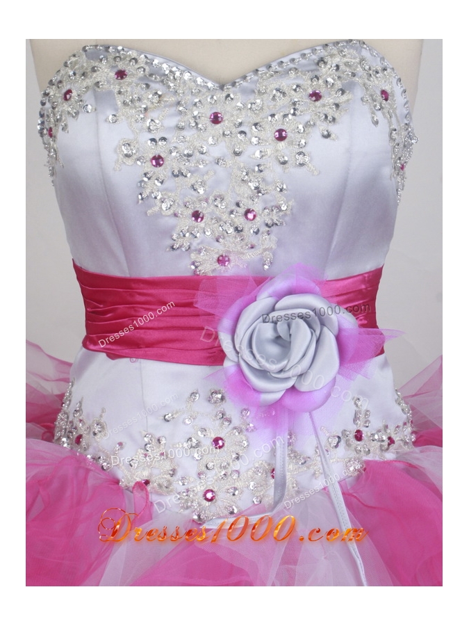 2012 Pretty Ball Gown Sweetheart Neck Floor-Length Quinceanera Dresses