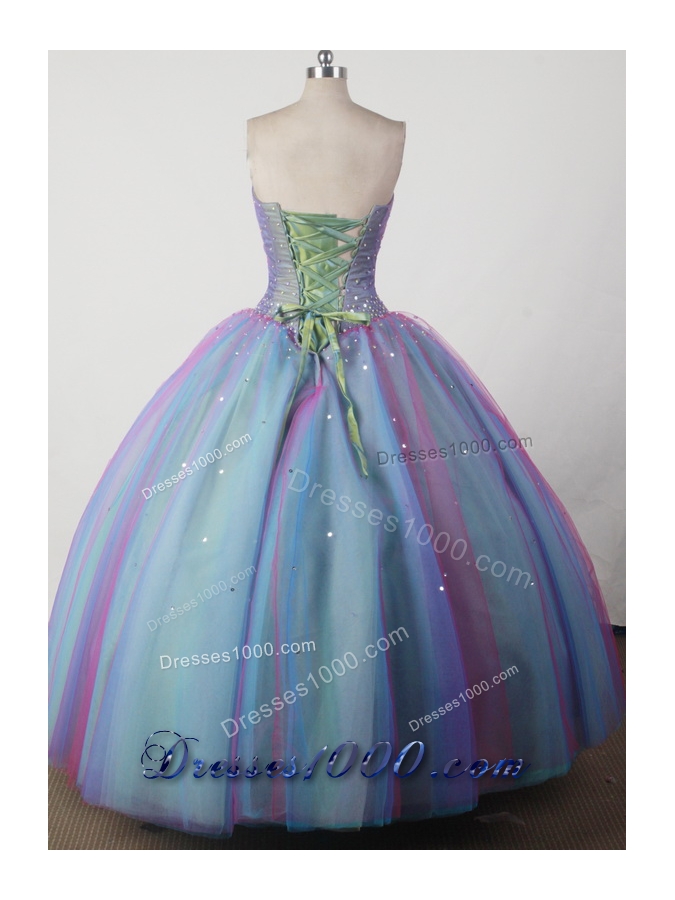 Beautiful Ball Gown Sweetheart Floor-length Quincenera Dresses