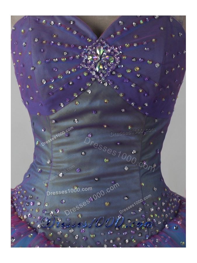 Beautiful Ball Gown Sweetheart Floor-length Quincenera Dresses