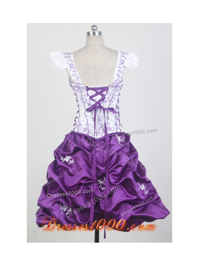 Exquisite Ball Gown Square Neck Floor-length Quinceanera Dress