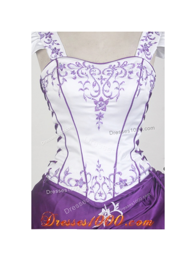 Exquisite Ball Gown Square Neck Floor-length Quinceanera Dress