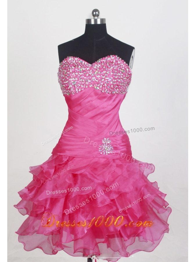 Exquisite Ball Gown Sweetheart Neck Floor-length Quinceanera Dress