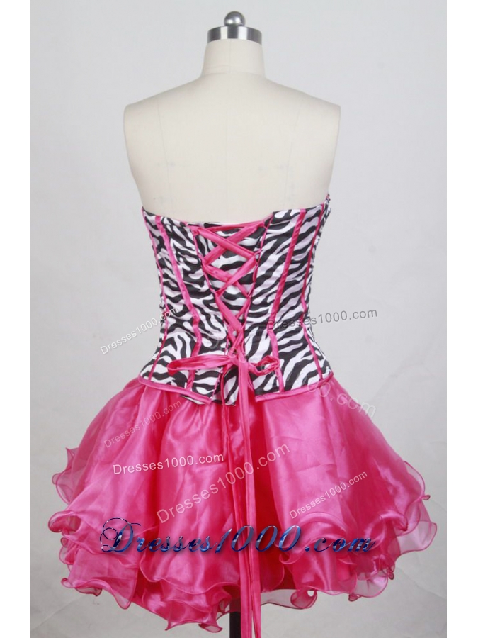 Gorgeous Ball Gown Strapless Floor-length Quinceanera Dress