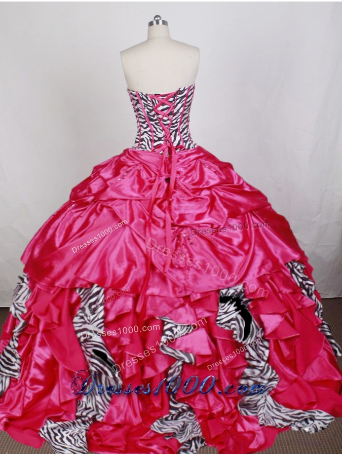 Gorgeous Ball Gown Strapless Floor-length Quinceanera Dress