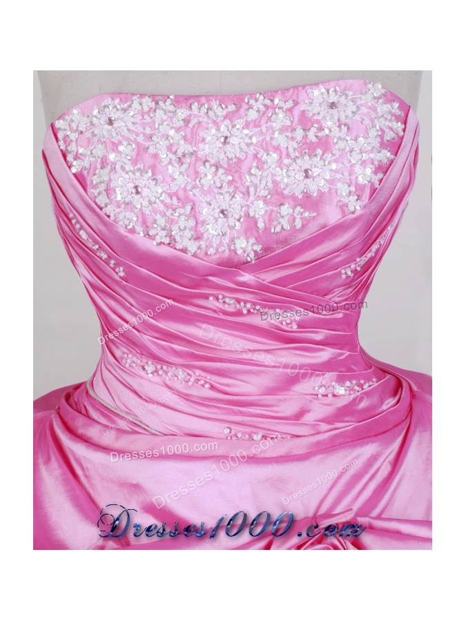 Gorgeous Ball Gown Strapless Floor-length Quinceanera Dress