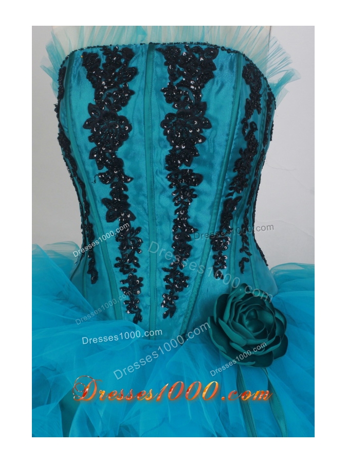 Gorgeous Ball gown Strapless Floor-length Quinceanera Dresses