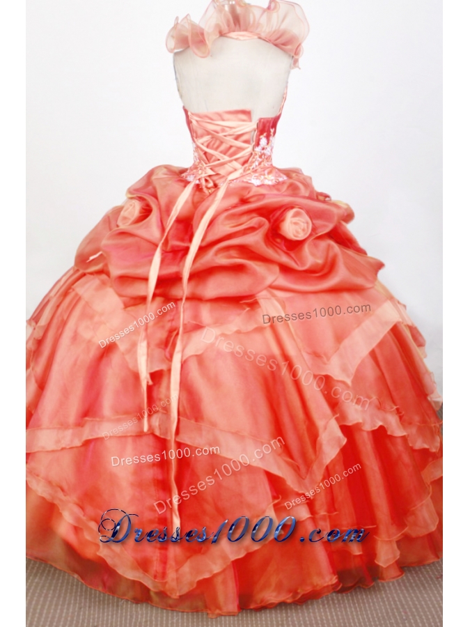 Gorgeous Ball Gown Sweetheart Neck Floor-length Quinceanera Dress