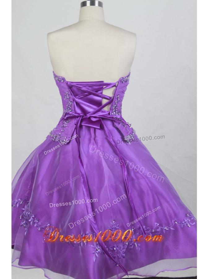 Romantic Ball Gown Strapless Floor-length Quinceanera Dress