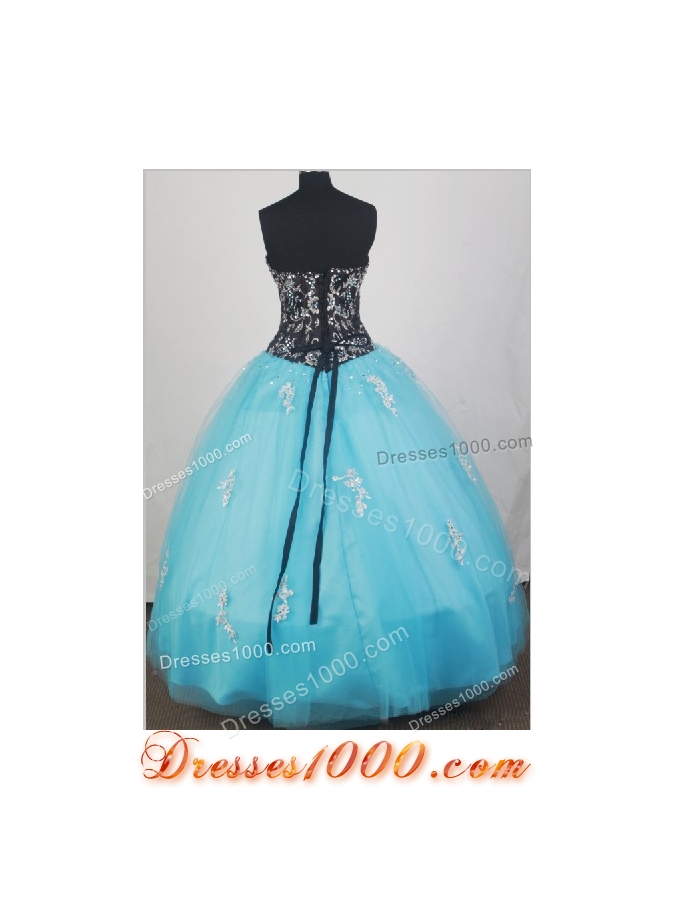 2012 Elegant Ball Gown Sweetheart Floor-Length Quinceanera Dresses
