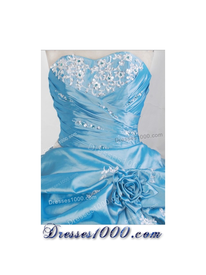 2012 Pretty Ball Gown Strapless Floor-Length Quinceanera Dresses Style JP42627