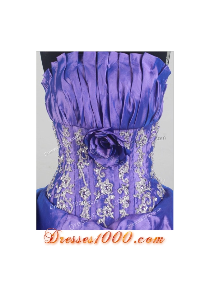 2012 Unique Ball Gown Strapless Floor-Length Quinceanera Dresses