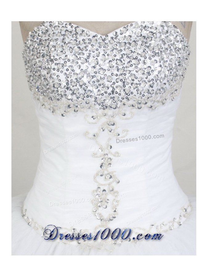 2012 Unique Ball Gown Sweetheart Floor-Length Quinceanera Dress