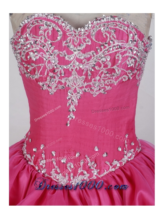 2012 Unique Ball Gown Sweetheart Floor-Length Quinceanera Dress