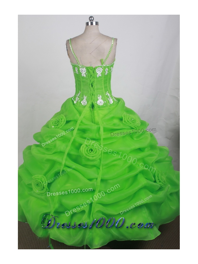 2012 Unique Ball Gown Sweetheart Straps Floor-Length Quinceanera Dress