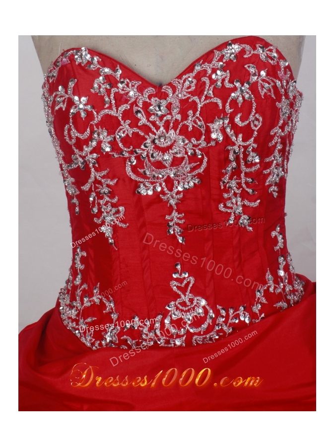 Beautiful Ball gown Sweetheart-neck Chapel Train Quinceanera Dresses