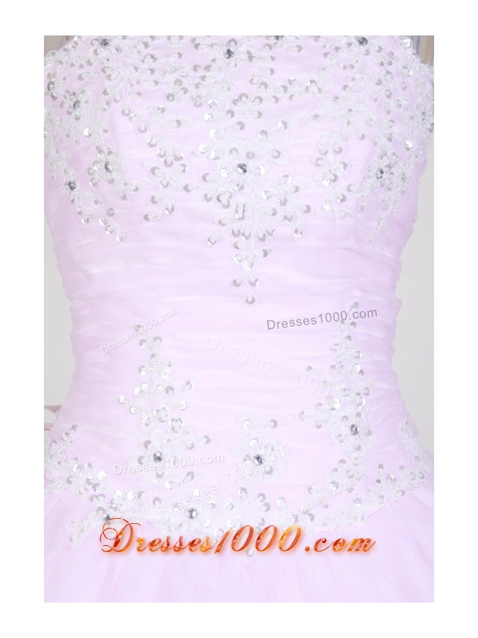 Classical Ball Gown Strapless Floor-length Quinceanera Dress