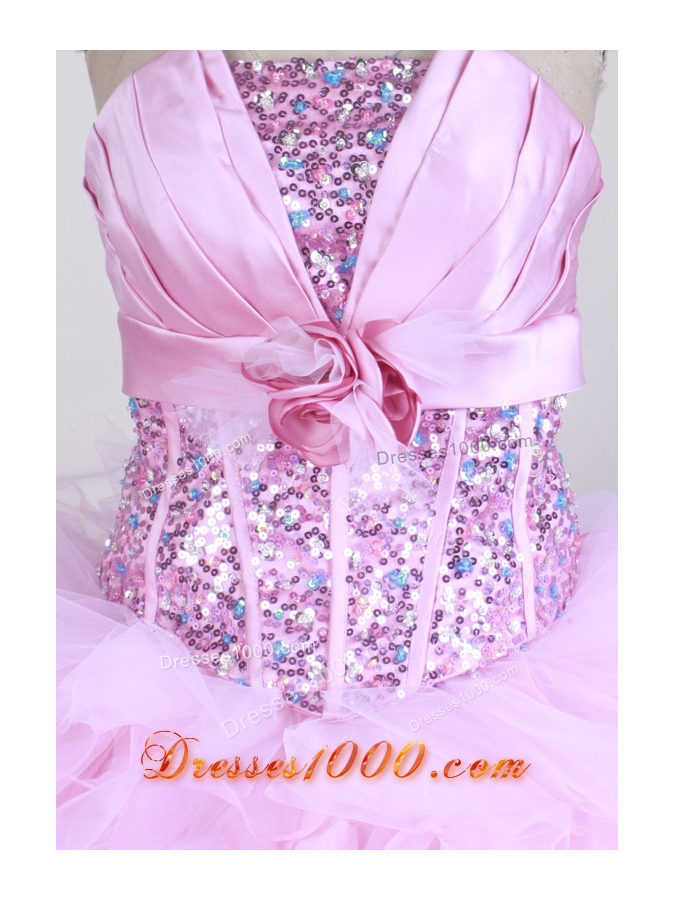 Gorgeous Ball Gown Strapless Floor-length Quinceanera Dress