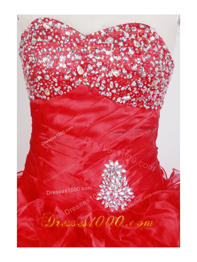 Gorgeous Ball Gown Sweetheart Floor-length Quinceanera Dress