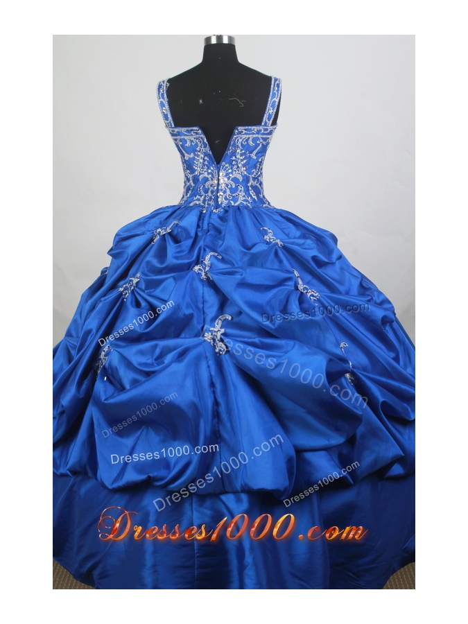 Luxurious Ball Gown Straps Floor-length Quinceanera Dress