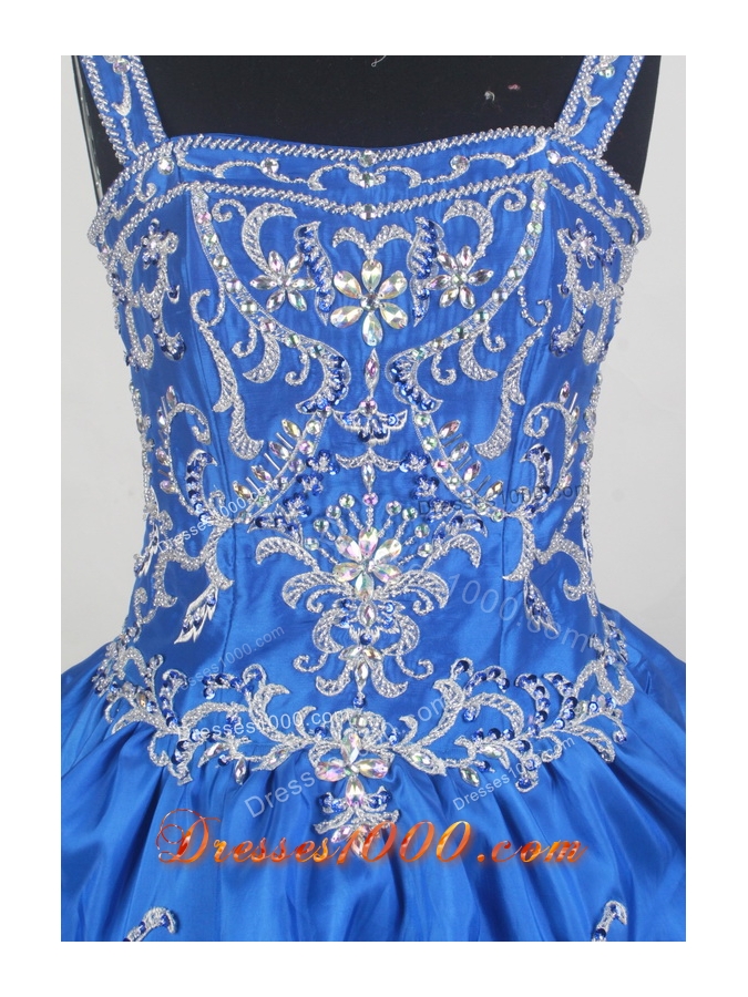 Luxurious Ball Gown Straps Floor-length Quinceanera Dress