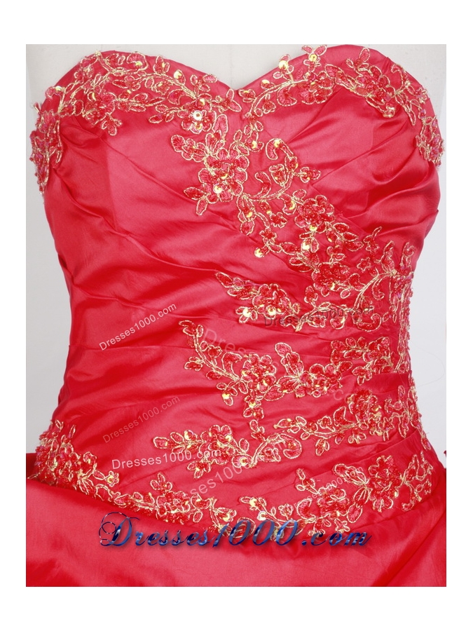 Modest Ball Gown Sweetheart Floor-length Quinceanera Dress