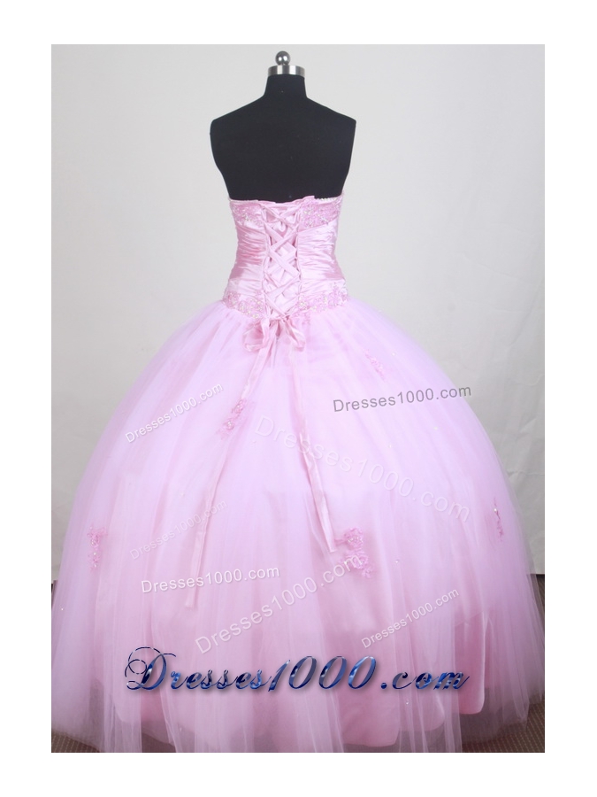 Pretty A-line Sweetheart Floor-length Quinceanera Dress