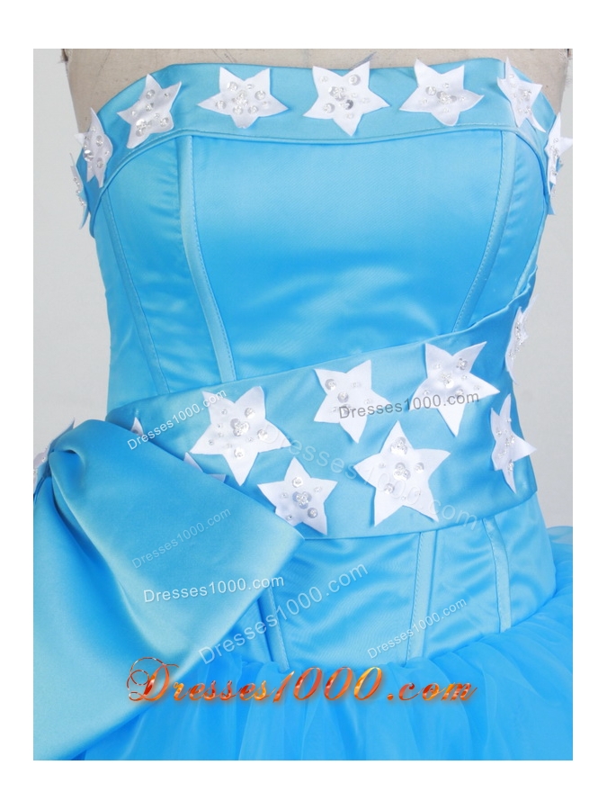 Pretty Ball Gown Strapless Floor-length Quinceanera Dress