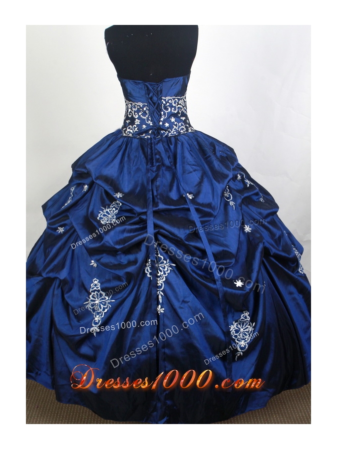 Perfect Ball Gown Strapless Floor-length Quinceanera Dress