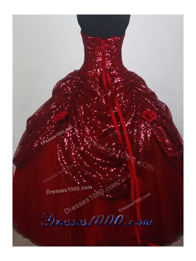 Pretty Ball Gown Sweetheart Floor-length Quinceanera Dress