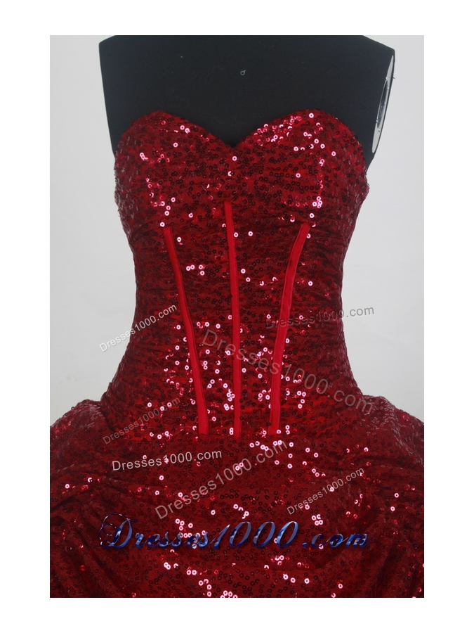 Pretty Ball Gown Sweetheart Floor-length Quinceanera Dress