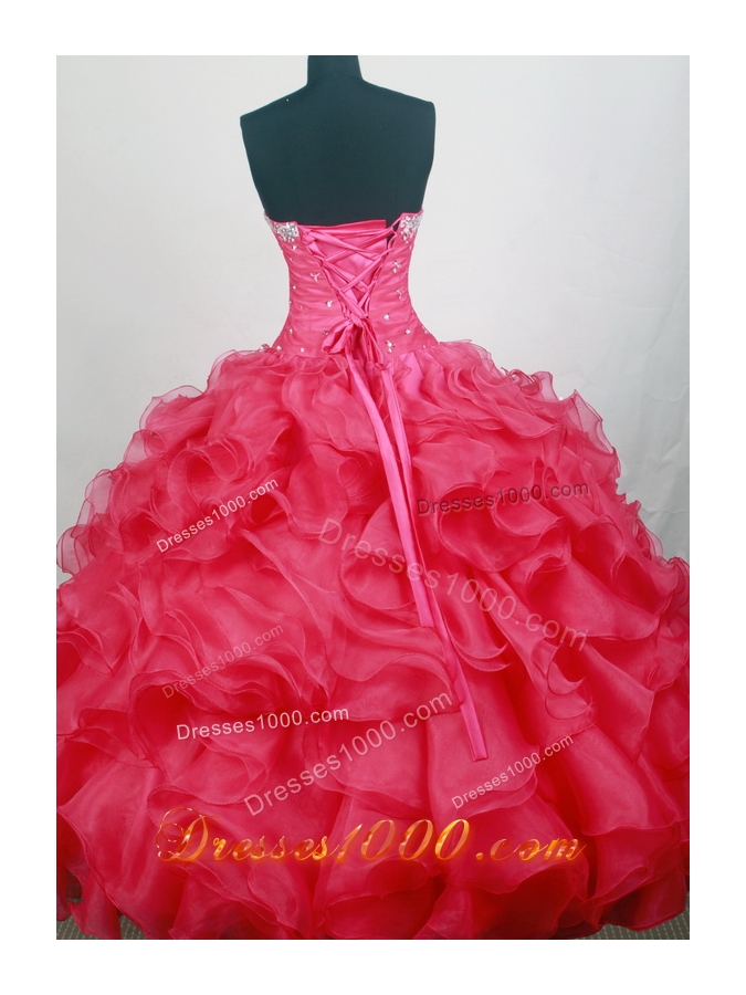 Pretty Ball Gown Sweetheart Floor-length Quinceanera Dress