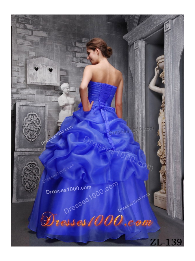 2014 Classical Puffy Sweethrart Beading and Ruching Quinceanera Dresses