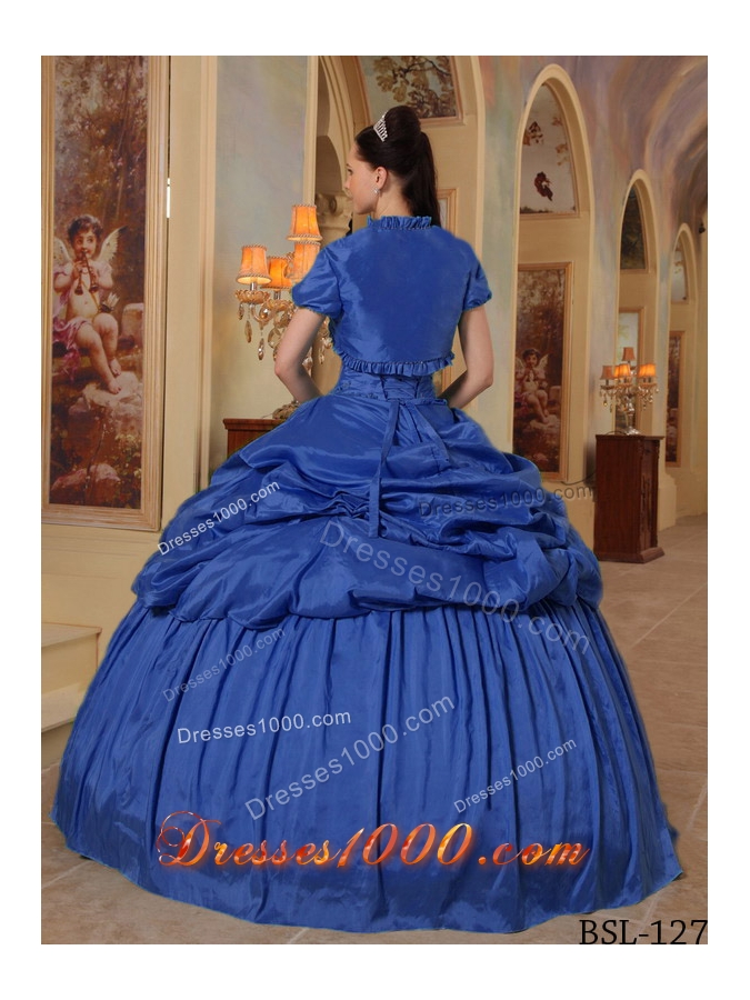 2014 Exclusive Puffy Sweetheart with Beading Quinceanera Dresses