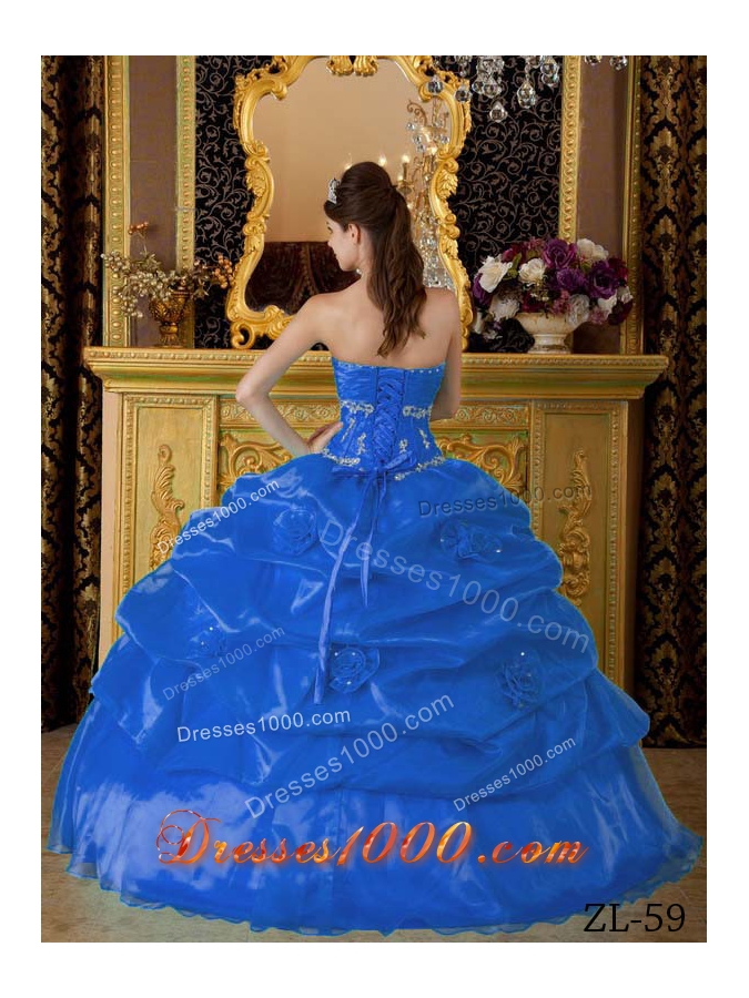 Beautiful Sweetheart for 2014 Appliques Quinceanera Dresses