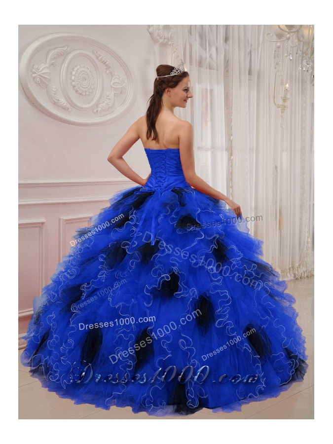 2014 Puffy Sweetheart Beading and Ruching Quinceanera Dresses