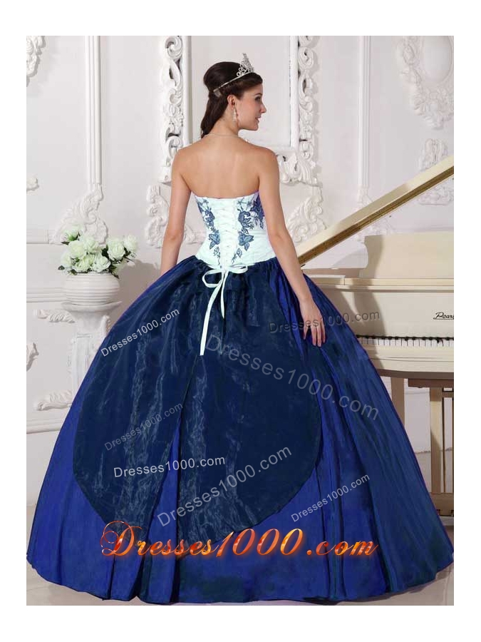 Cheap Puffy Sweetheart 2014 Embroidery Quinceanera Gowns