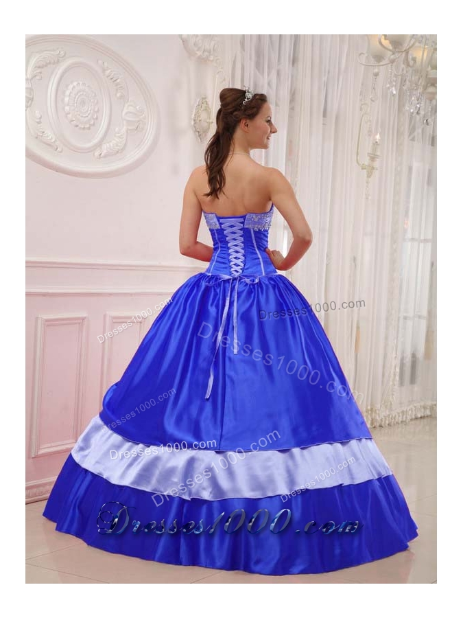 Elegant Sweetheart 2014 Appliques Quinceanera Dress with Bowknot