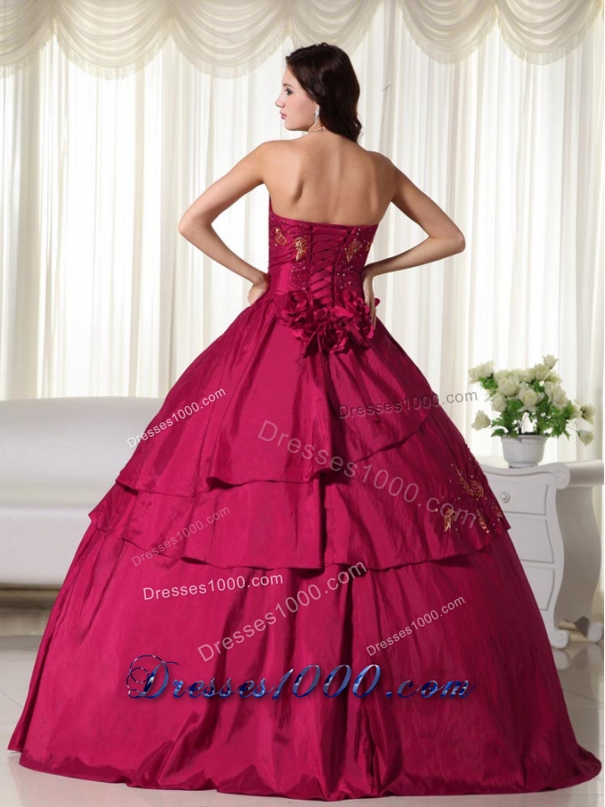 Flowers Quinceanera Dresses for 2014