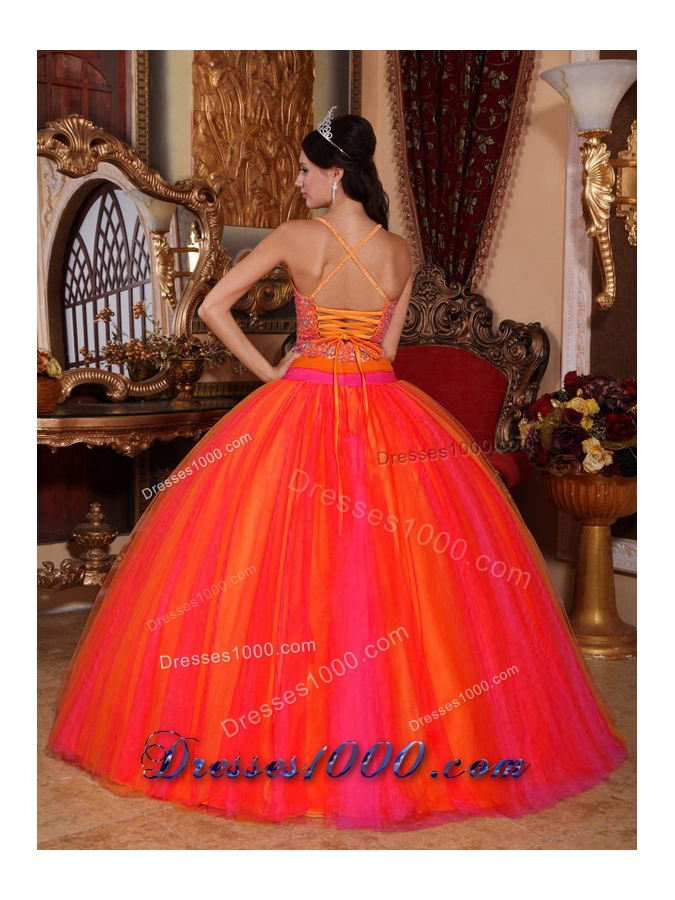The Super Hot Puffy V-neck 2014 Beading Quinceanera Dresses