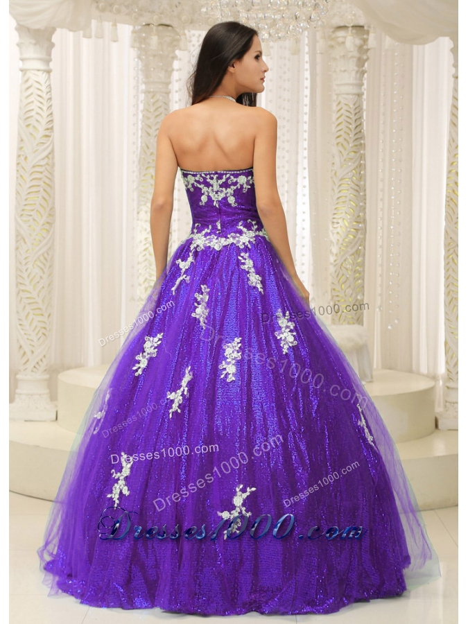 Wonderful A-line Dresses 15 With Appliques Paillette Over Skirt Tulle