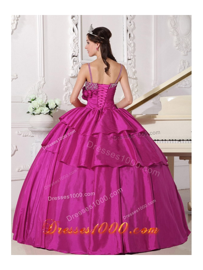 Cheap Ball Gown Straps 2014 Quinceanera Dresses with Beading