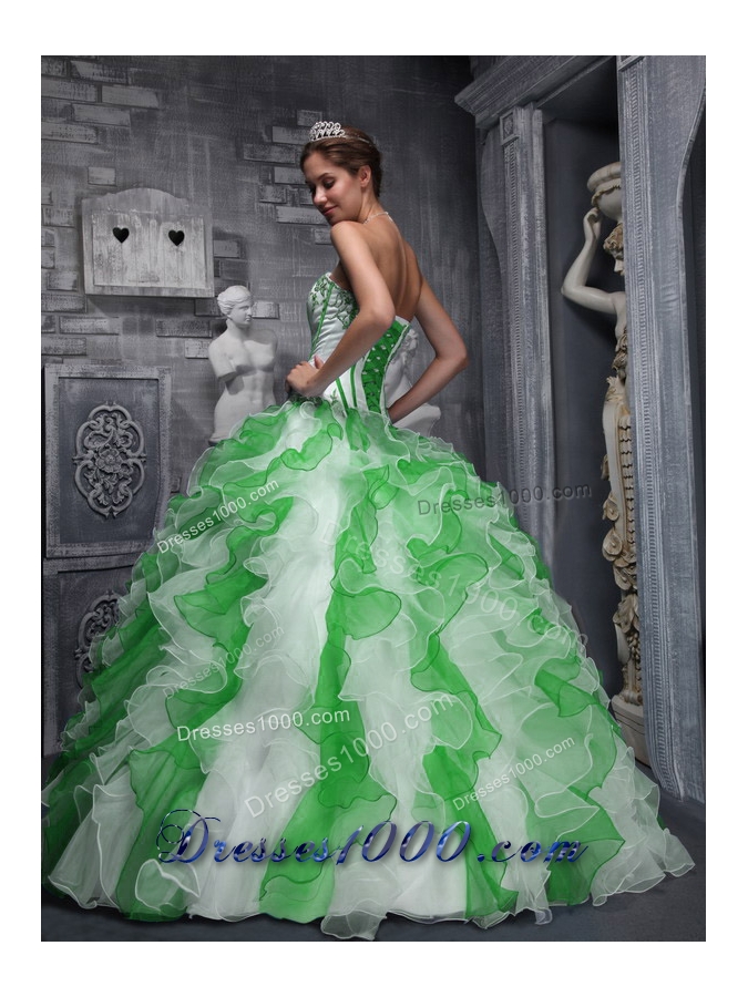 2014 Sweet Puffy Sweetheart Colorful Quinceanera Dresses with Appliques