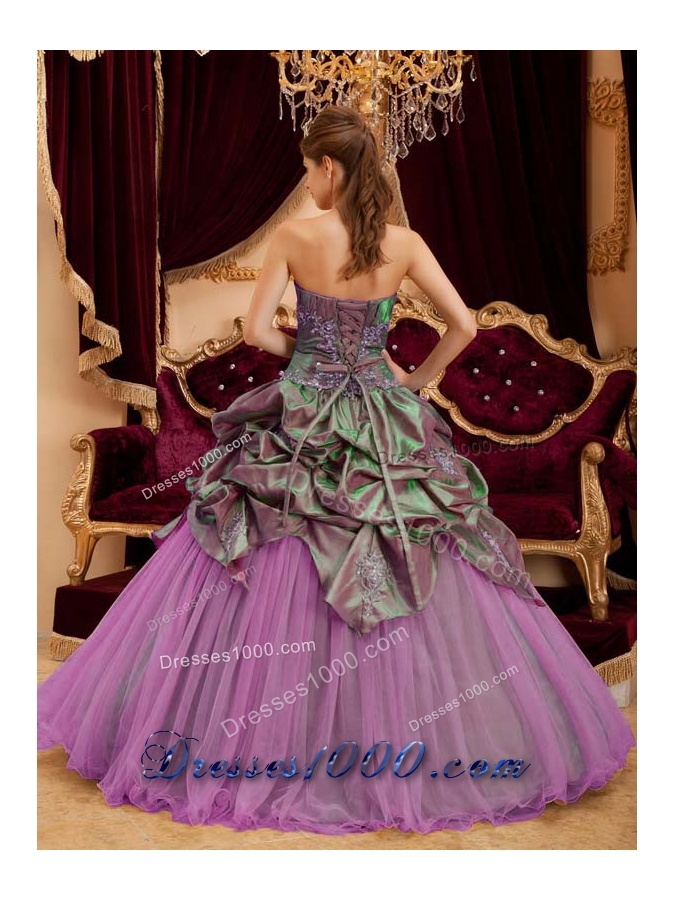 Gorgeous Puffy Strapless Beading Quinceanera Dresses for 2014