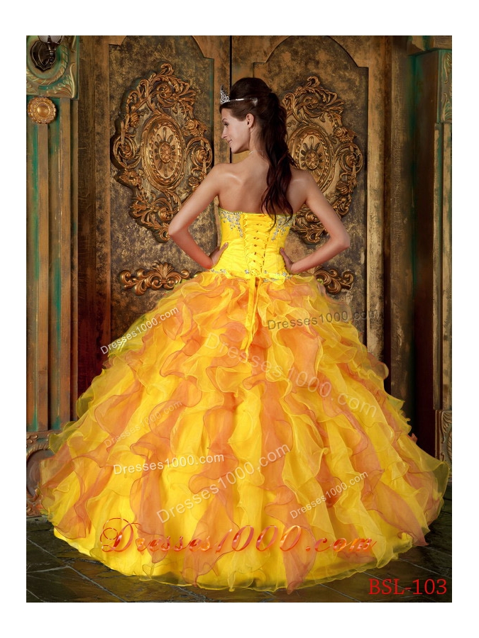 2014 Princess Low price Sweetheart Quinceanera Dresses with Ruffles
