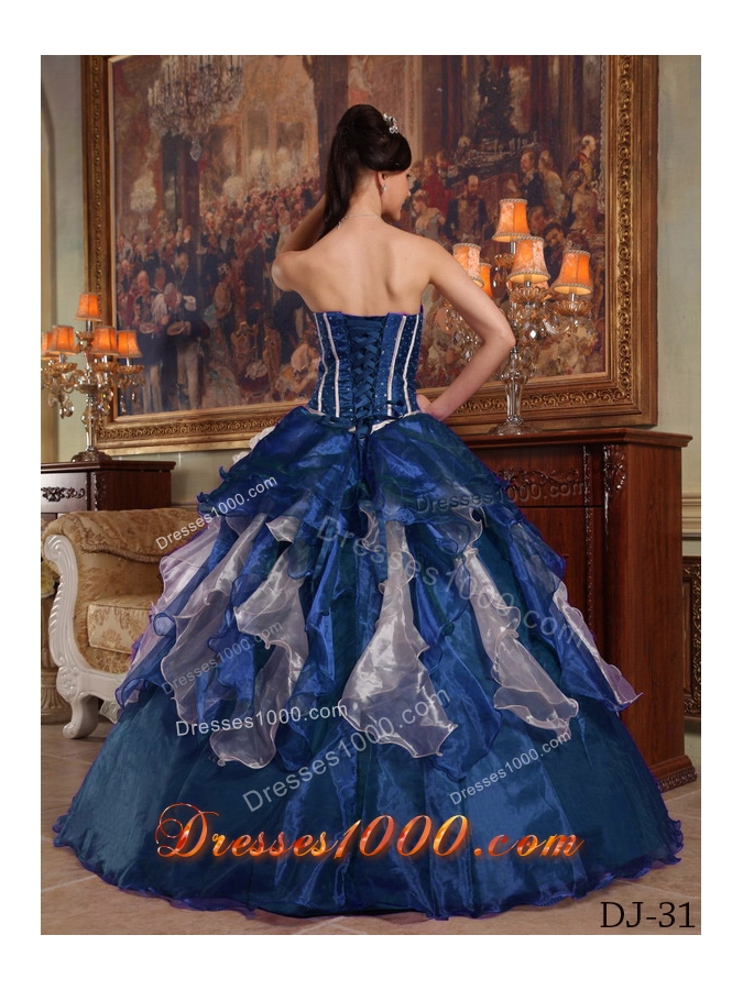 Cheap Sweetheart Beading Puffy Long Quinceanera Gowns