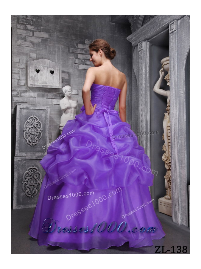 Cute Puffy Sweethrart 2014 Beading and Ruching Quinceanera Dresses