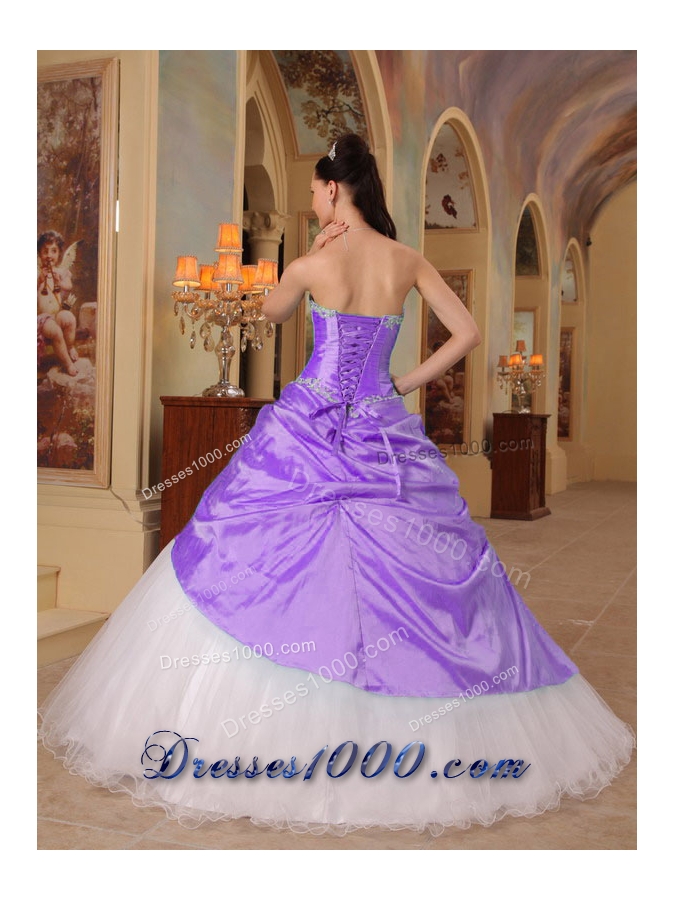 2014 Princess Sweetheart Beading Quinceanera Dresses with Appliques