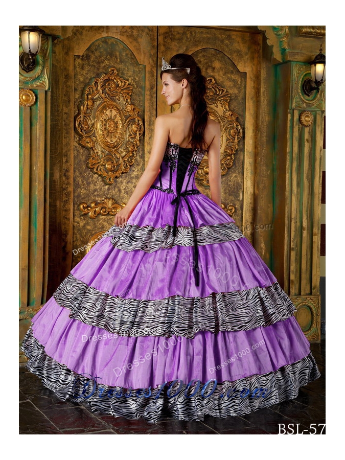 Luxurious Puffy Sweetheart 2014 Ruffles Layers Quinceanera Dresses