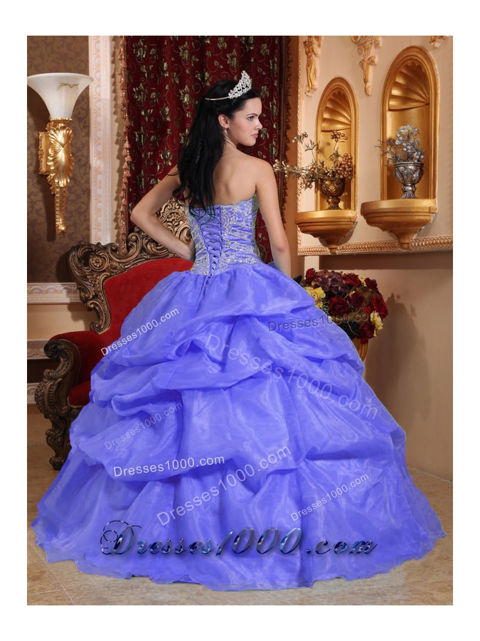 Super Hot Puffy Sweetheart Beading Long Quinceanera Dresses for 2014