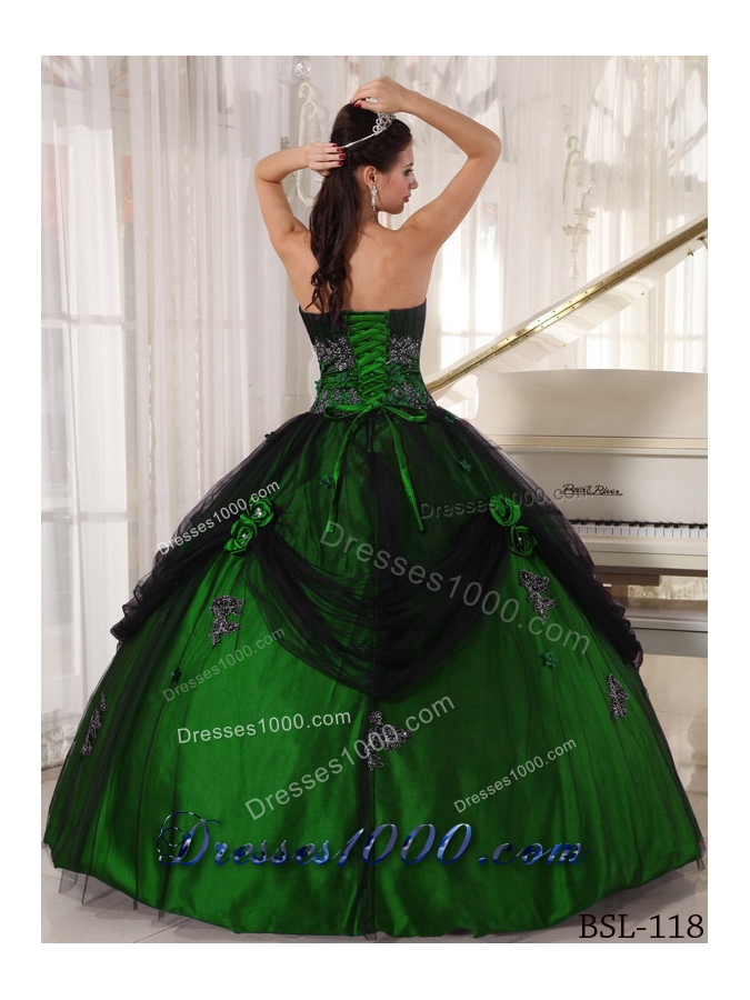 Ball Gown Strapless 2014 Quinceanera Dresses with Beading